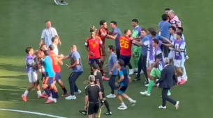 La conducta antideportiva de Argentina: La repugnante agresión de Paredes y la afrenta en la celebración