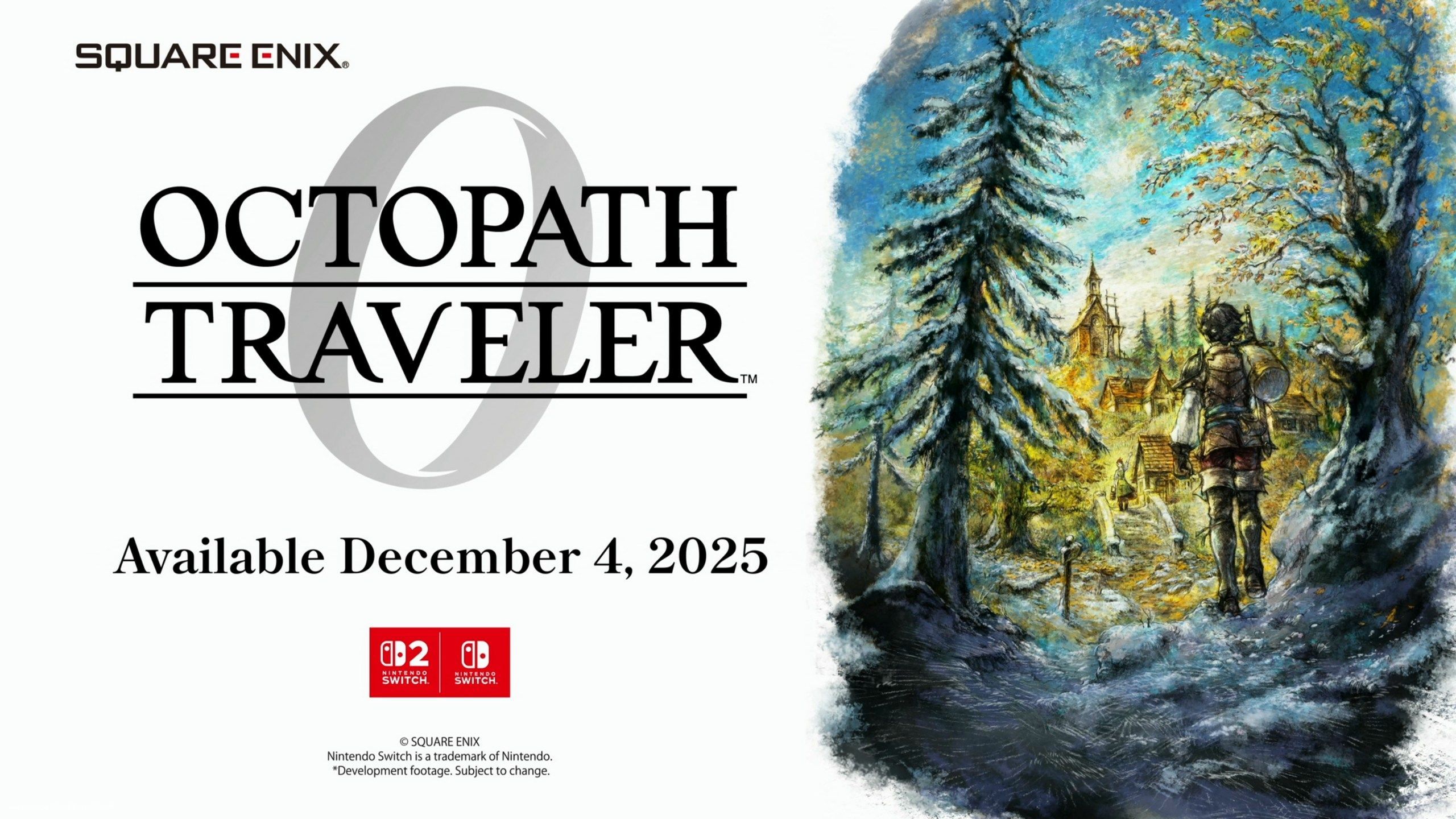 Cómo empezó todo: Square Enix desvela Octopath Traveler 0 precuela que llegará a las consolas Switch en diciembre