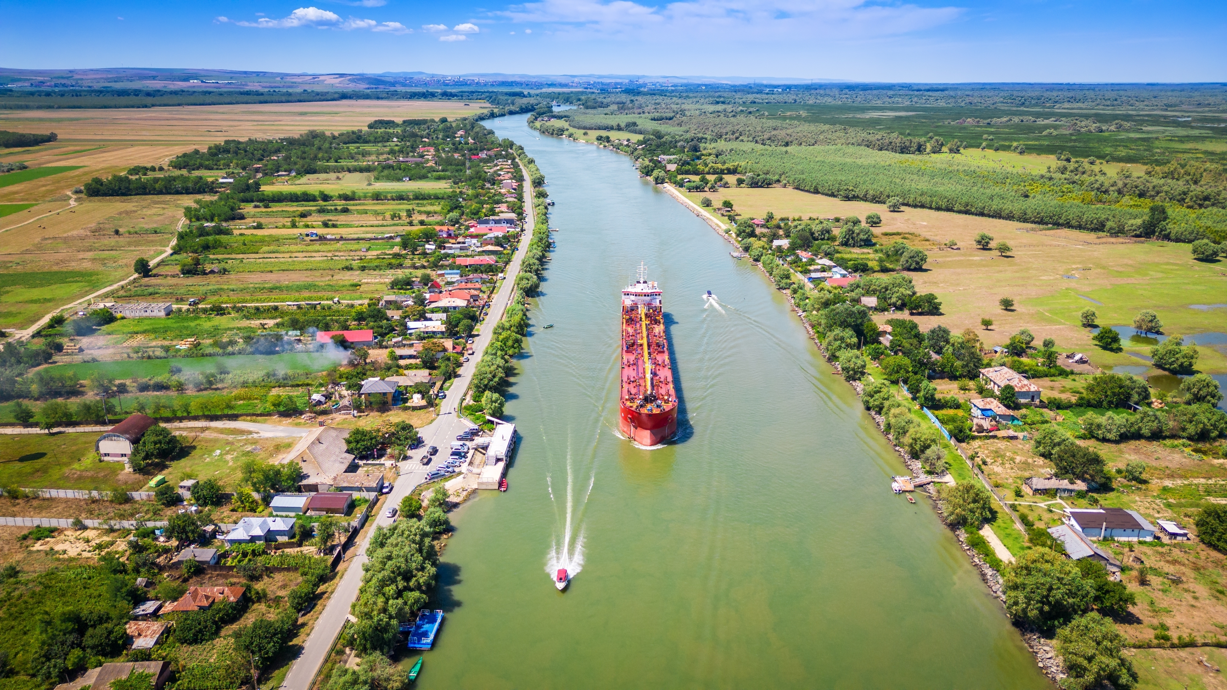 El nivel del Danubio baja a su mínimo en 30 años