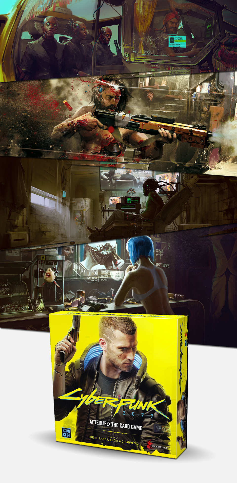 Imágenes de Cyberpunk 2077: Afterlife, un juego de cartas de Imágenes de Cyberpunk 2077: Afterlife, un juego de cartas de