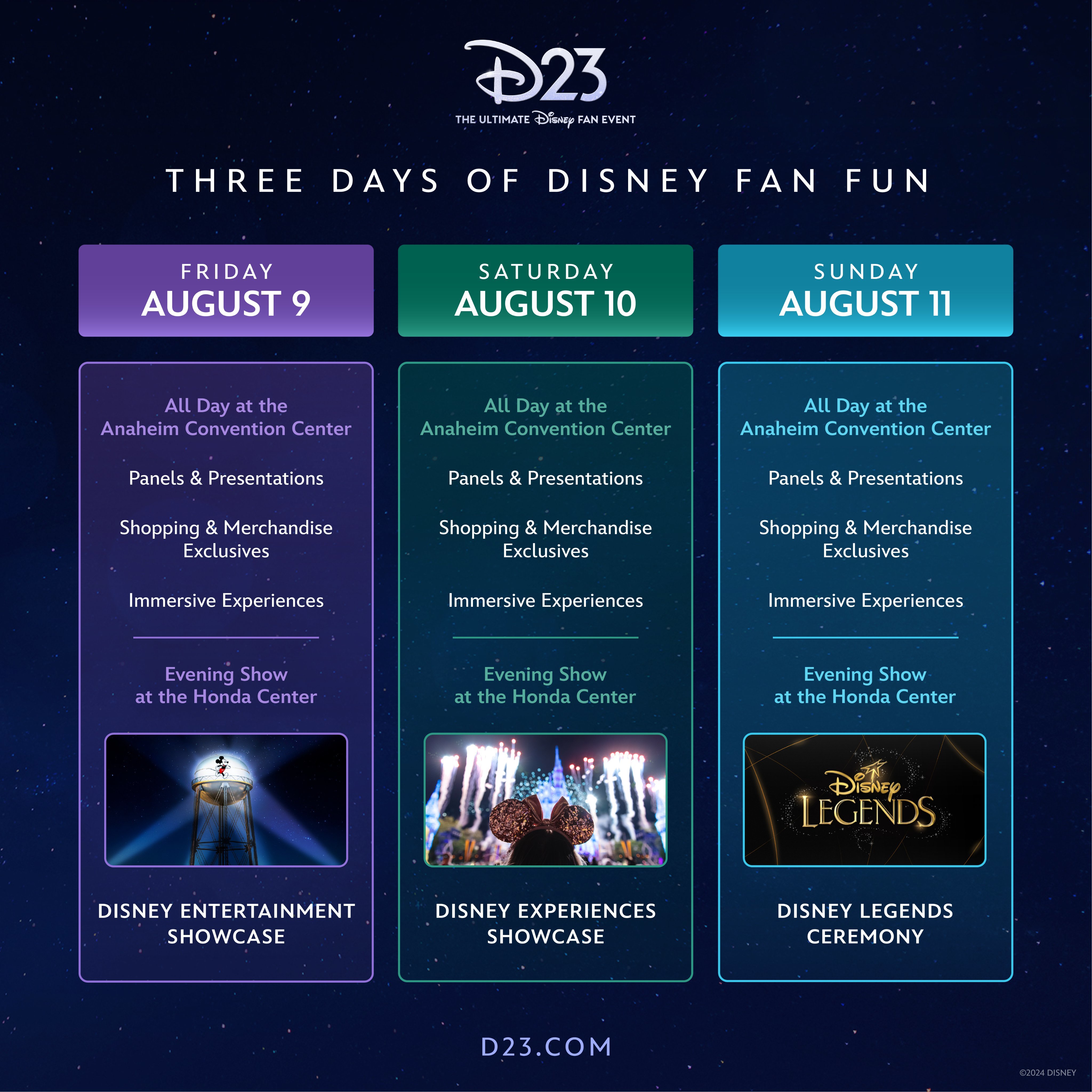 El D22 de Disney fija sus fechas para la edición de 2024 en agosto y ya conocemos parte del programa del evento