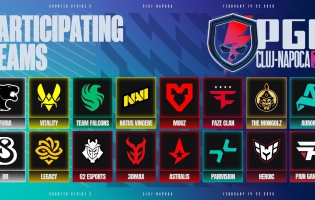 La PGL revela los equipos participantes en el torneo Cluj-Napoca 2026 Counter-Strike 2 