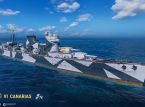 El crucero espa&ntilde;ol Canarias surca las aguas de World of Warships