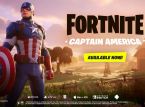 Captain America saca pecho y escudo en Fortnite