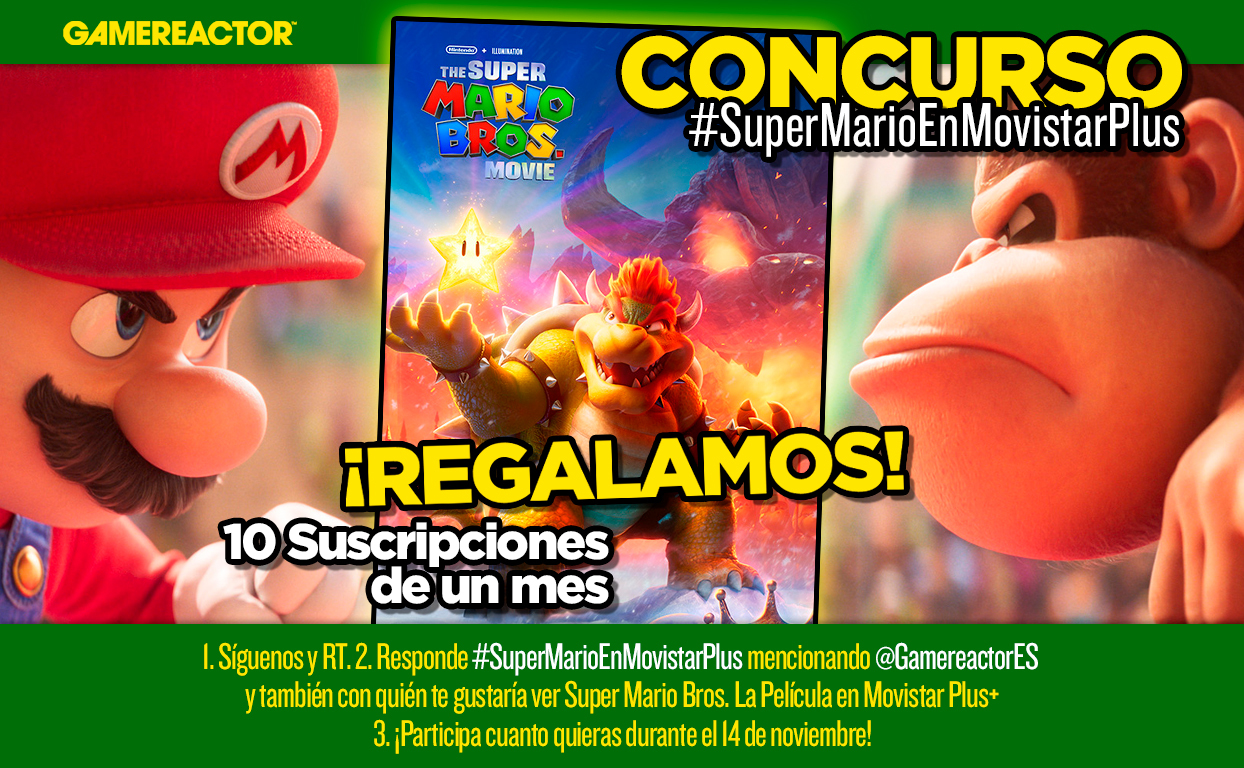 Sorteo: Gana un mes de suscripción a Movistar Plus+ con Super Mario Bros. La Película