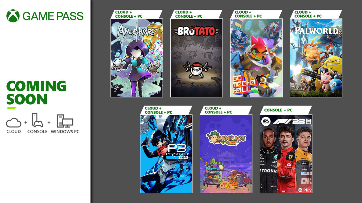 Pokémon con armas, Persona 3 Reload y todo lo que llegará pronto a Game Pass