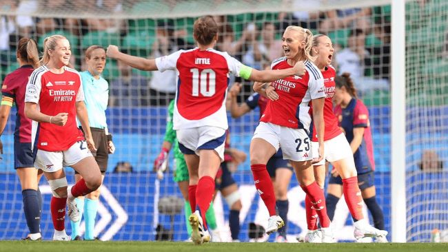 El Arsenal vence al Barcelona y gana por segunda vez la Champions femenina
