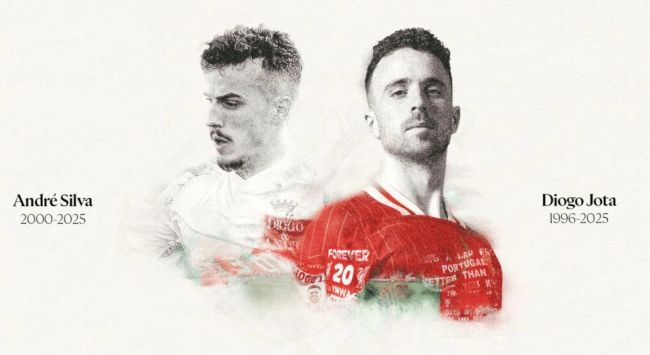 El primer año sin Diogo Jota y André Silva: homenajes de Portugal y el Liverpool