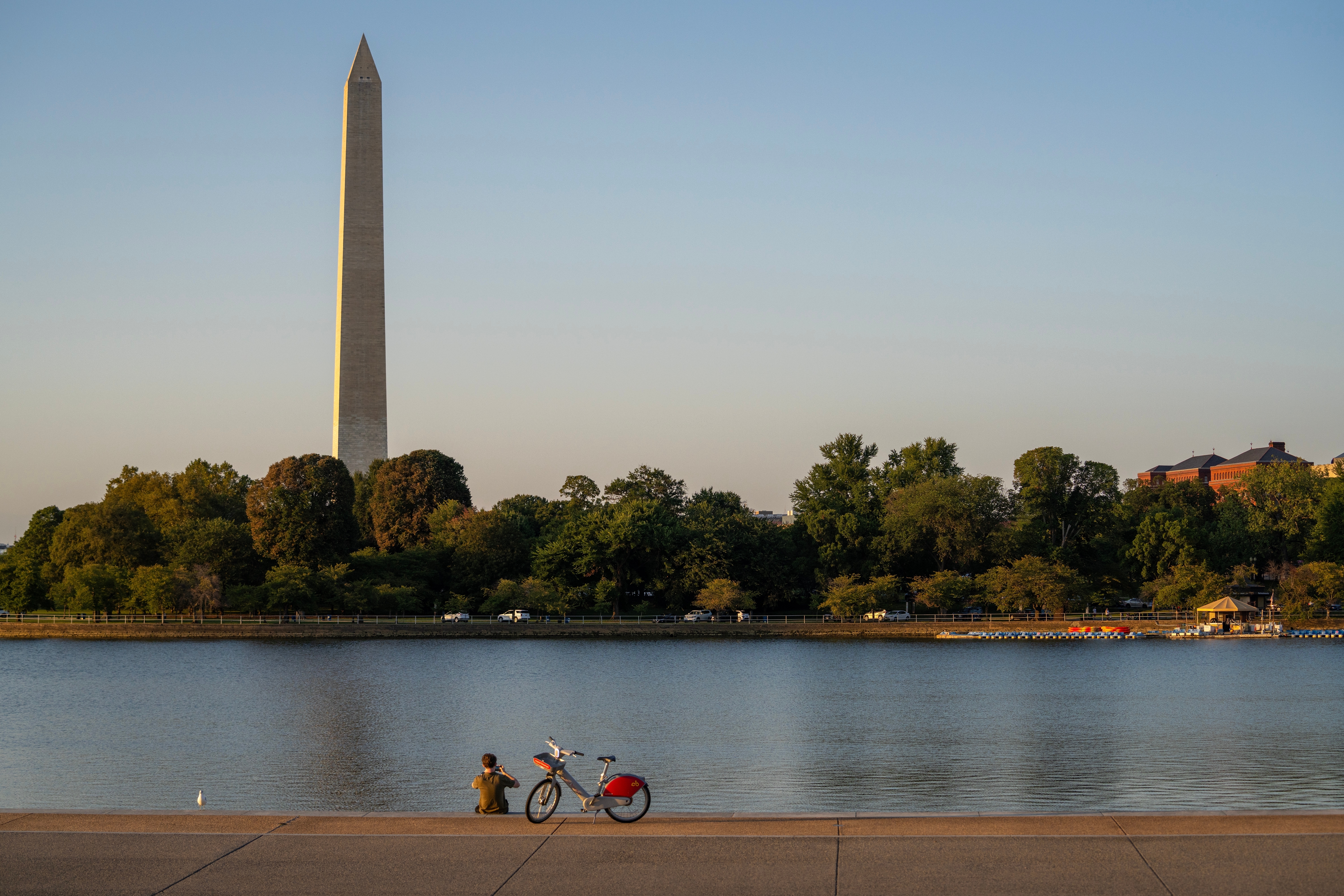 El Servicio Nacional de Parques y Recreación de EE. UU. ( Park ) afirma que el revestimiento del Reflecting Pool de Washington D. C. fue cortado con un cuchillo afilado o una cuchilla de afeitar