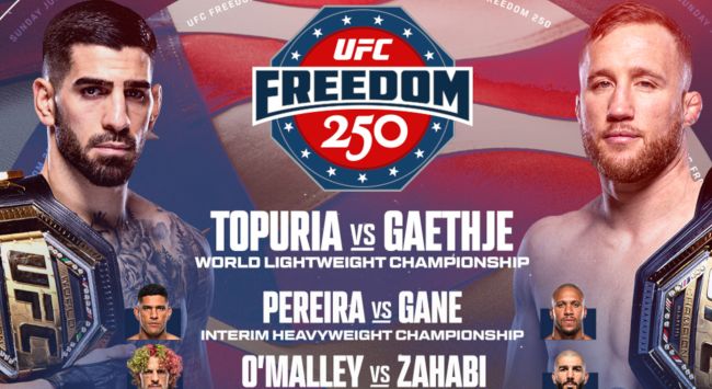 Ilia Topuria contra Gaethje, cabeza de cartel de la UFC en la Casa Blanca el día del cumpleaños de Trump