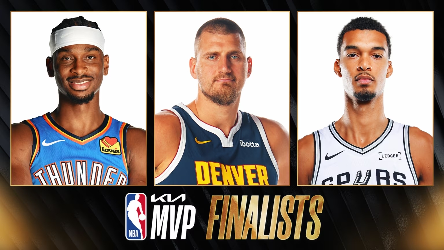 Finalistas a los premios de la NBA, incluyendo el MVP