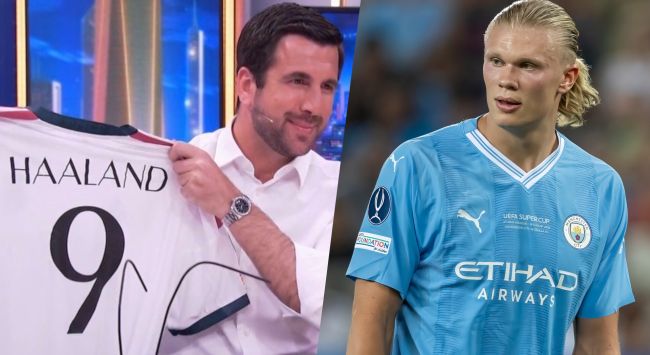 El candidato a la presidencia del Real Madrid promete (ante notario) fichar a Erling Haaland y Rodri