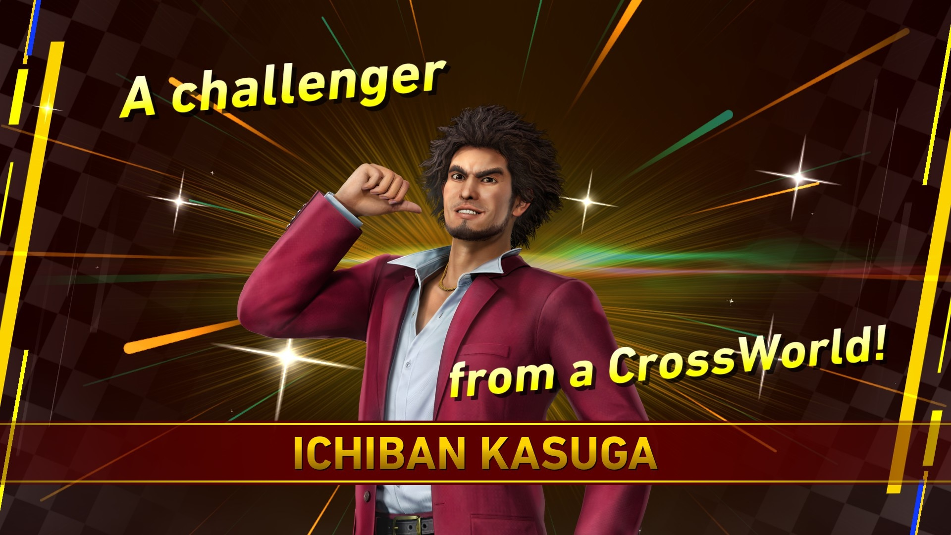 Ichiban Kasuga ya corre por las pistas de Sonic Racing: Crossworlds