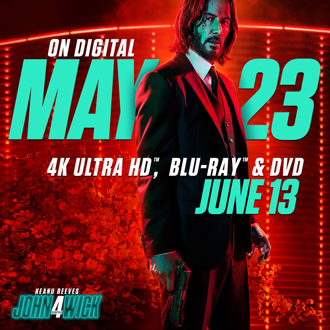 John Wick 4 sets digital and physical release dates