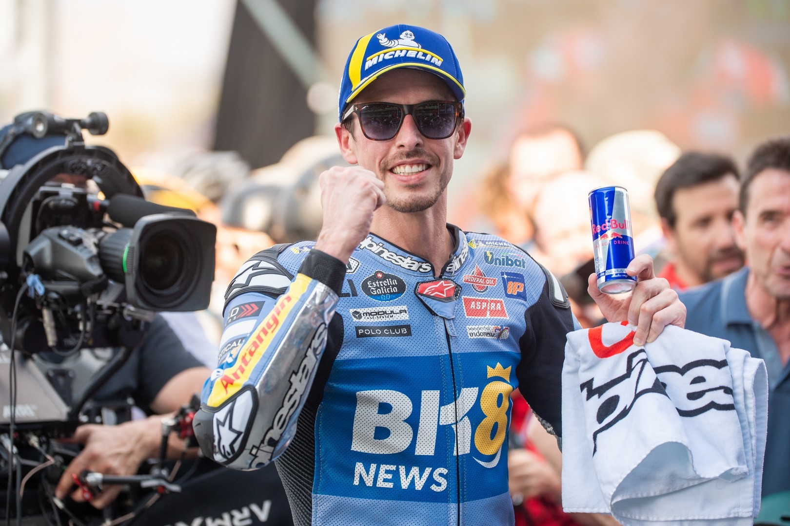 Álex Márquez dice que fue afortunado viendo la severidad de su accidente