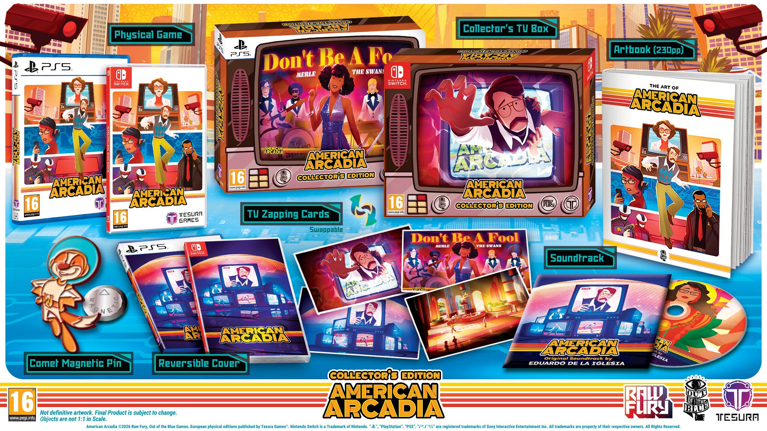 American Arcadia contará con una edición física este otoño