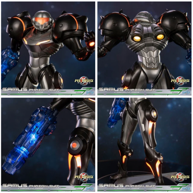First 4 Figures desvela su exclusiva figura de Samus con el Phazon Suit