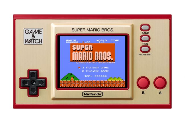 Game & Watch: Super Mario Bros es consola y reloj