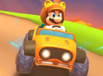 Estela Tanuki entra derrapando en Mario Kart Tour
