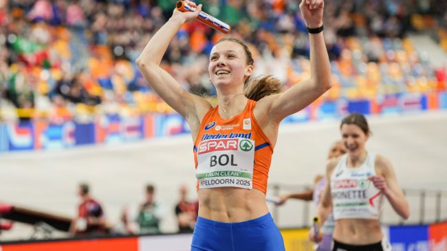 Femke Bol era voluntaria de la Asociación Europea de Atletismo, y ahora ha ganado once medallas para Holanda
