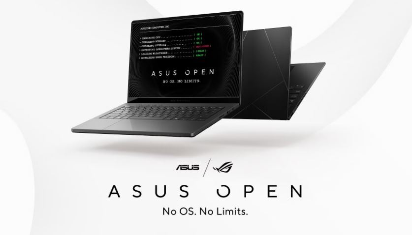 ASUS Open te permite comprar PC sin sistema operativo