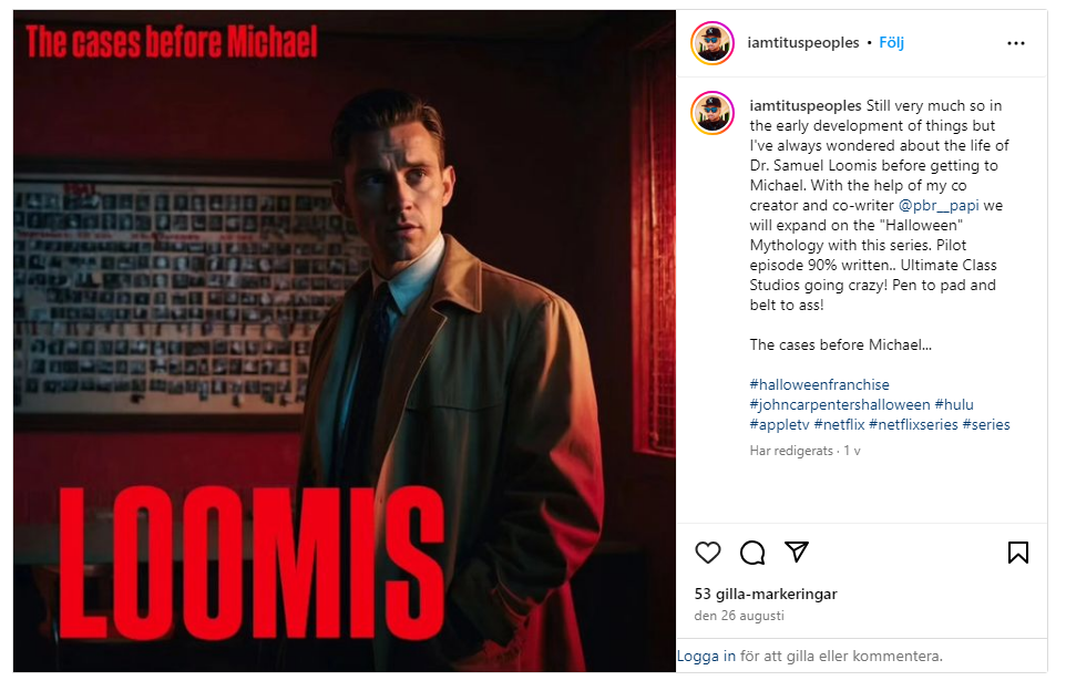 Antes de Michael Myers estaba el doctor Loomis, y se está escribiendo un primer guion para una serie precuela de Halloween