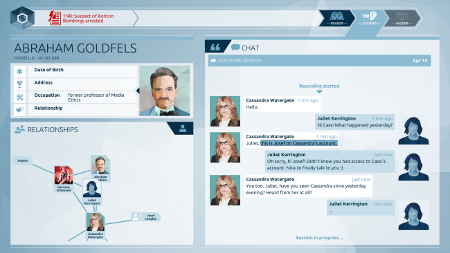 Orwell: Keeping an Eye on You