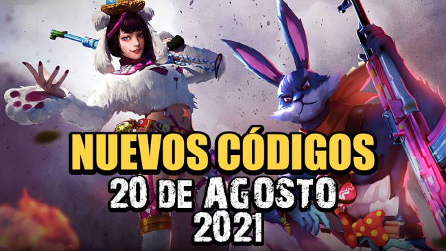 Códigos Free Fire de hoy 23 de agosto de 2021 y recompensas (funcionan)