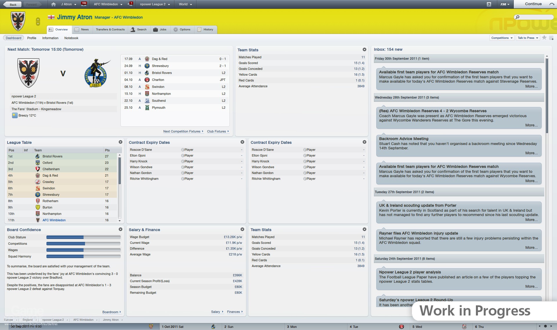 Football Manager 2012 Análisis Gamereactor