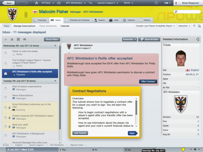 Football Manager 2012