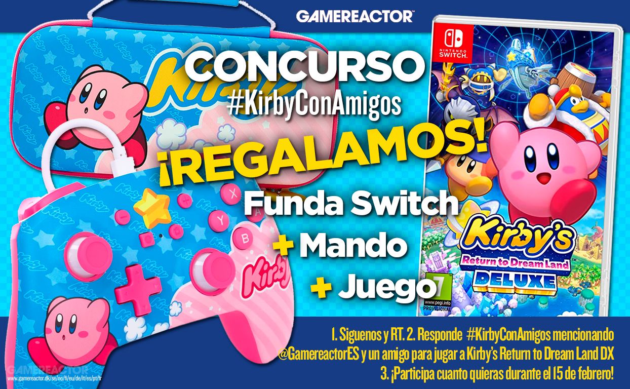 Giveaway: We’re giving away a copy of Kirby’s Return to Dreamland Deluxe with the #KirbyConAmigos contest