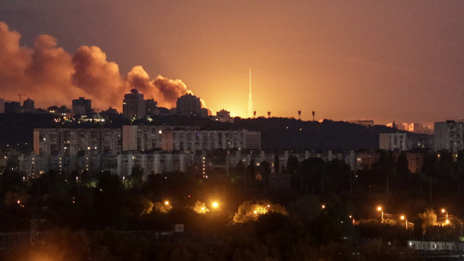 Rusia lanzó más de 40 misiles balísticos sobre Kiev la pasada noche