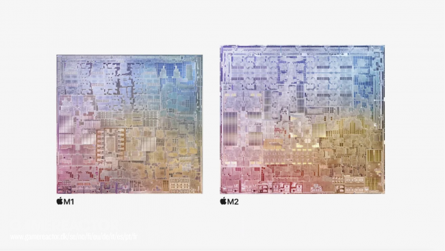 Apple desvela la generación M2