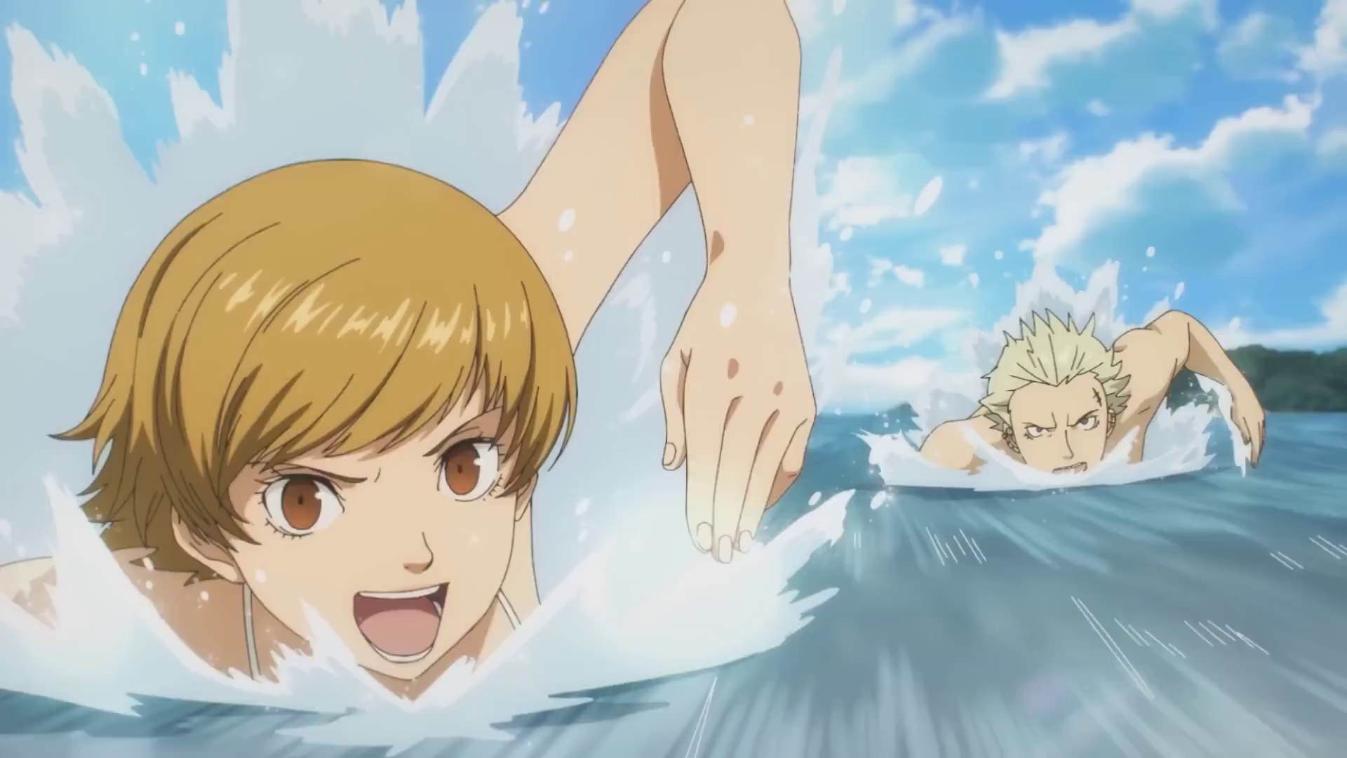Chie Satonaka from Persona 4 Revival, ready to solve mysteries in a Willy Wonka-inspired setting