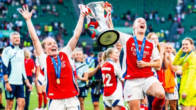 El Arsenal jugará la edición inaugural de la Copa de Campeonas Femenina de la FIFA en 2026