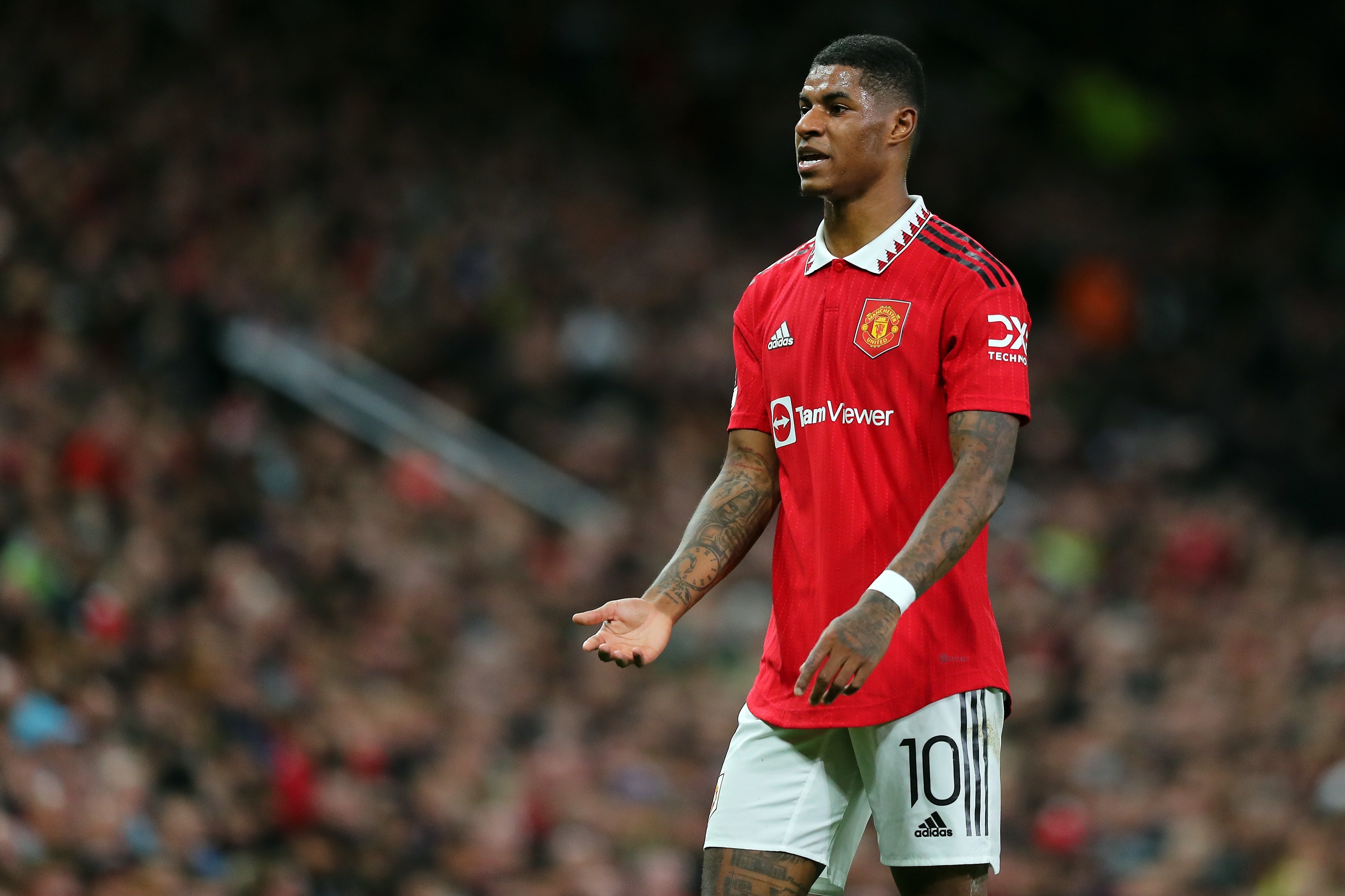 Ruben Amorim da un golpe bajo a Marcus Rashford: "No da el máximo cada día"