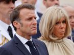 Macron aborda el vídeo en el que su mujer le pega
