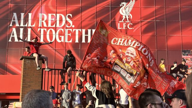 La victoria del Liverpool en la Premier League se sintió a nivel sísmico: el suelo tembló literalmente