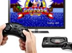 Sega Mega Drive Mini posa para la c&aacute;mara