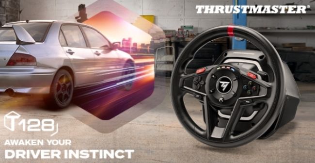El volante Force Feedback de Thrustmaster está pensado para los principiantes del simracing