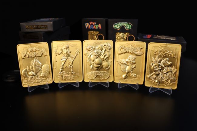 Rare vende lingotes de oro de 24 quilates basados en sus adoradas franquicias