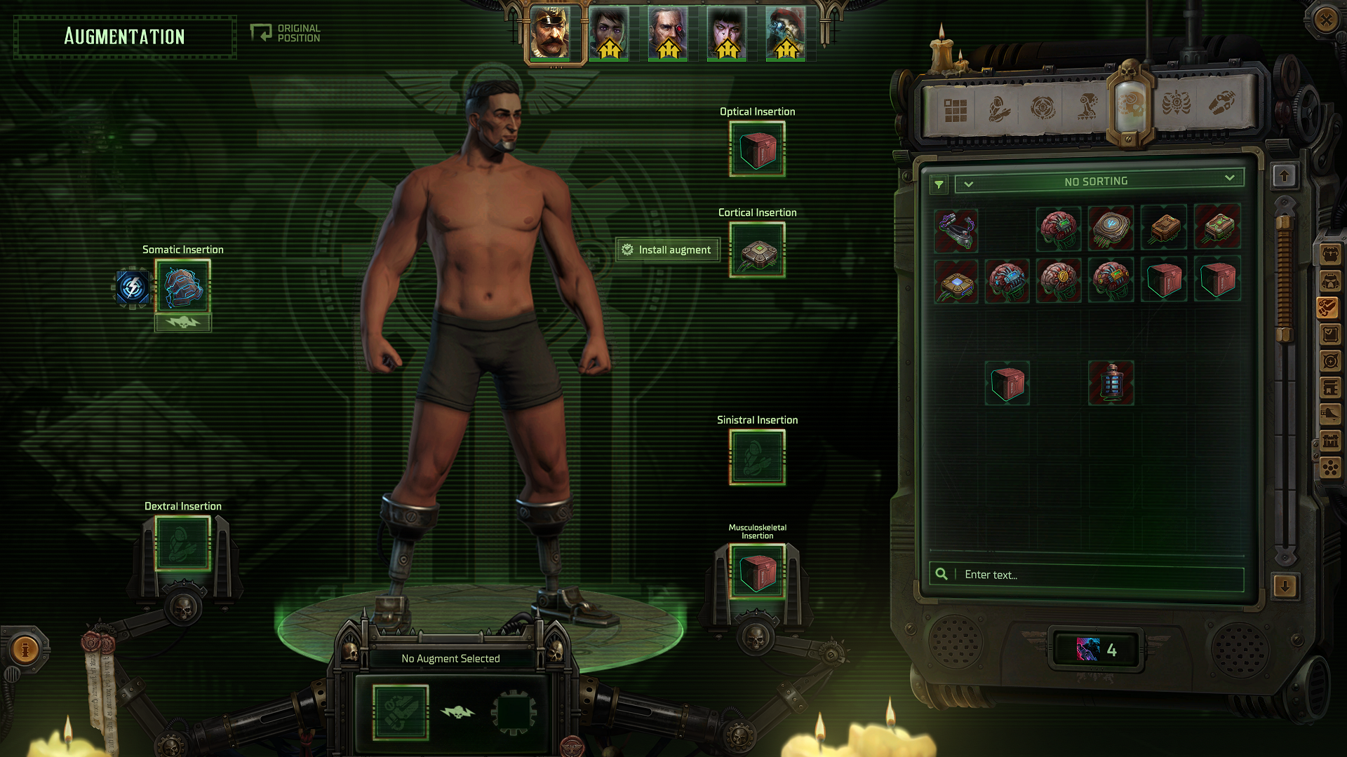 Warhammer 40,000: Rogue Trader - The Infinite Museion detalla algunas de sus características clave