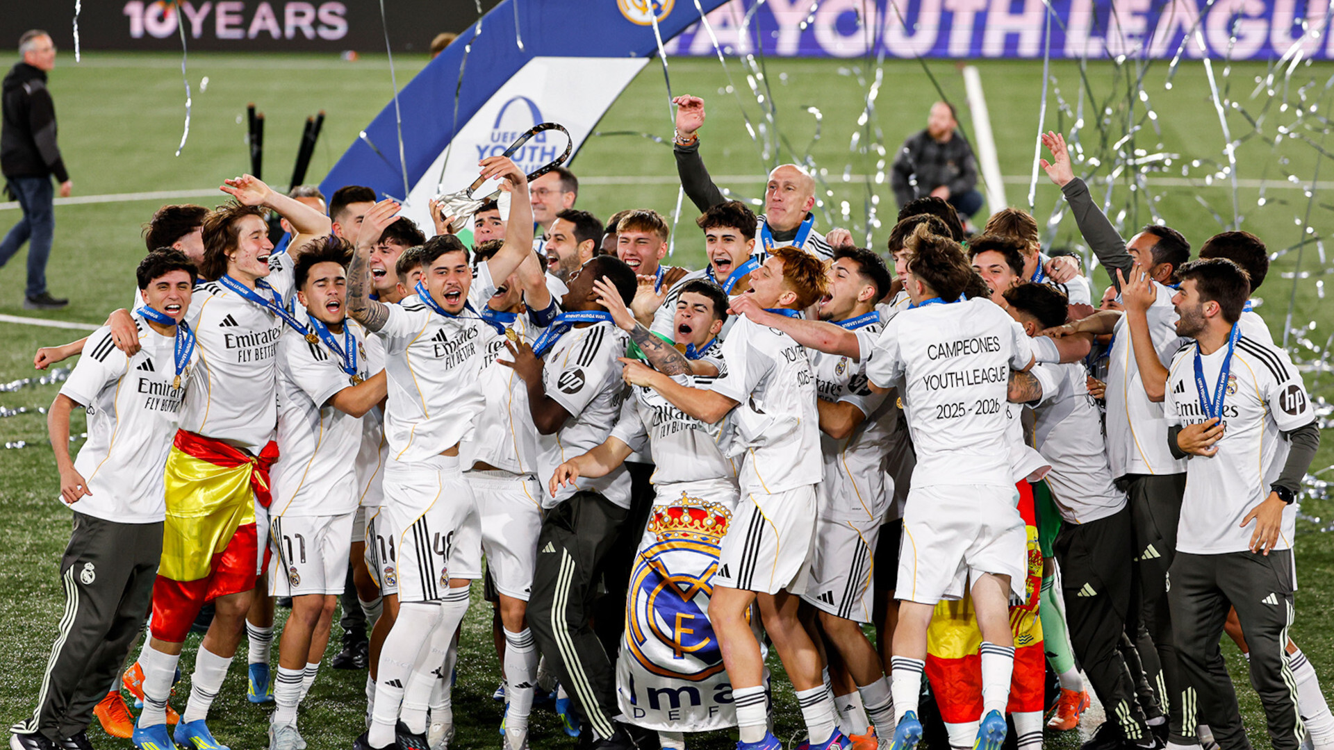 El Real Madrid gana la Youth League y su portero es convocado por Arbeloa
