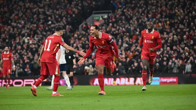 El Liverpool alcanza su primera final en la era de Arne Slot tras anular a los Spurs