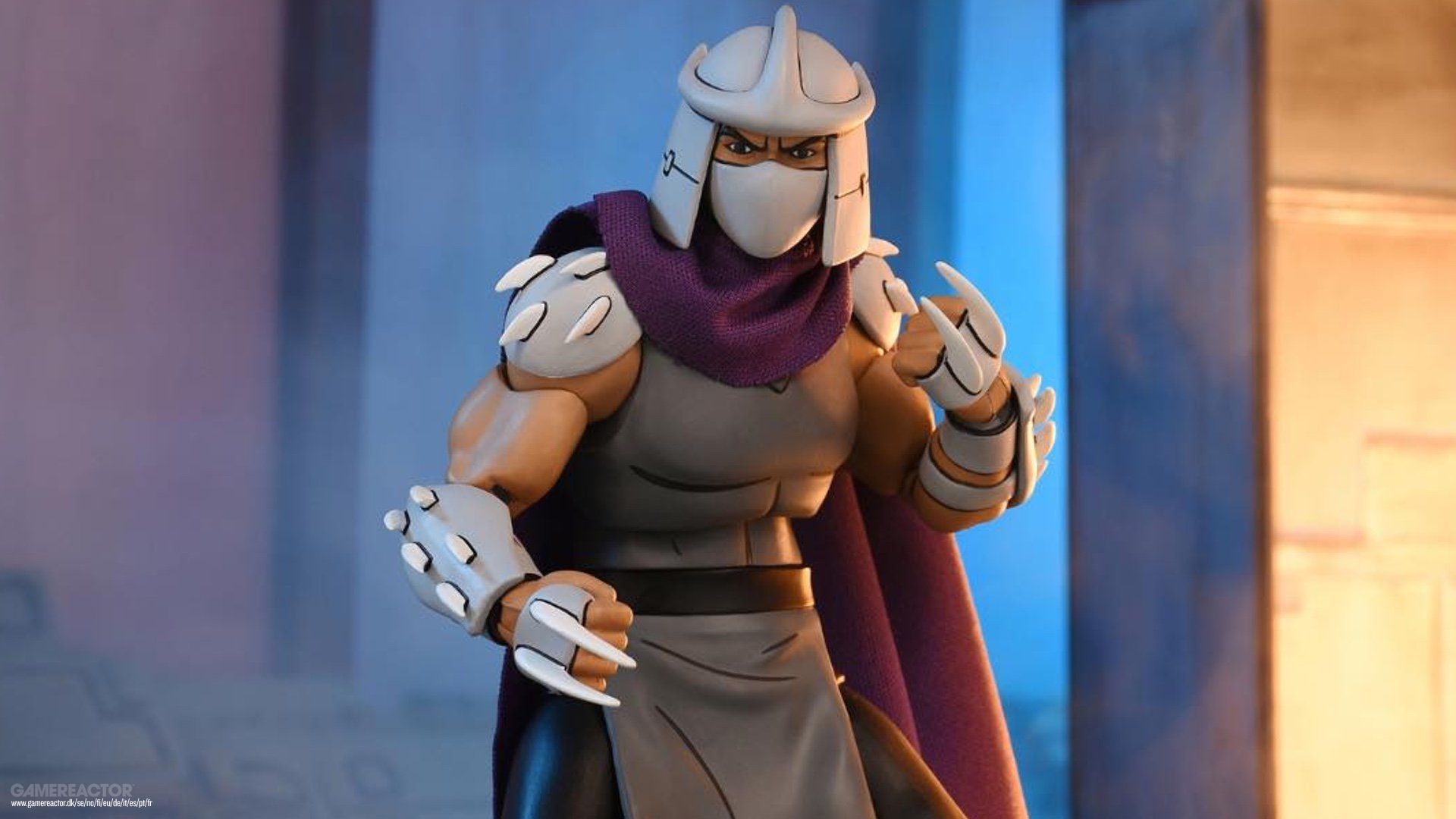 El villano Shredder de las Tortugas Ninja tiene una figura de acción ideal para nostálgico de la serie animada de los 90