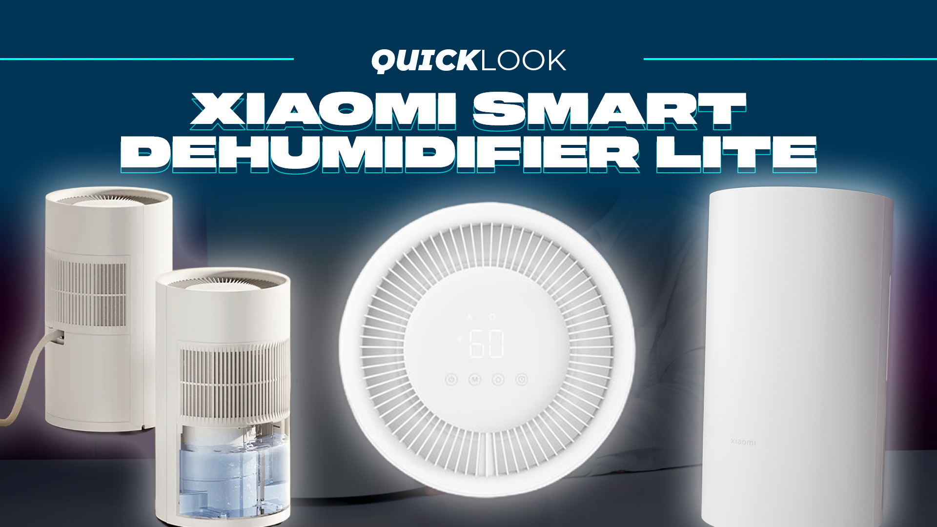 El deshumidificador inteligente Lite de Xiaomi está diseñado para refrescar al instante el ambiente que te rodea