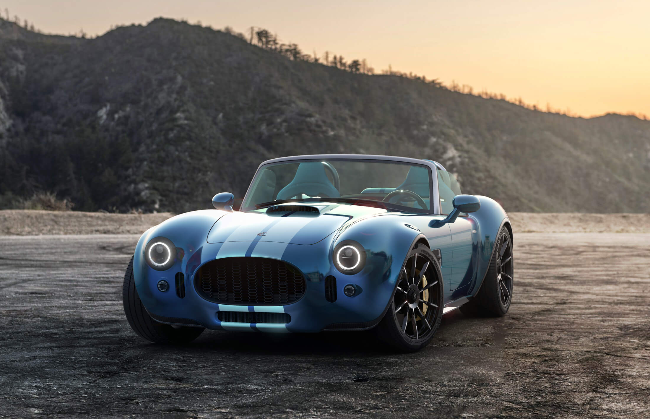 The Shelby Cobra reappears.