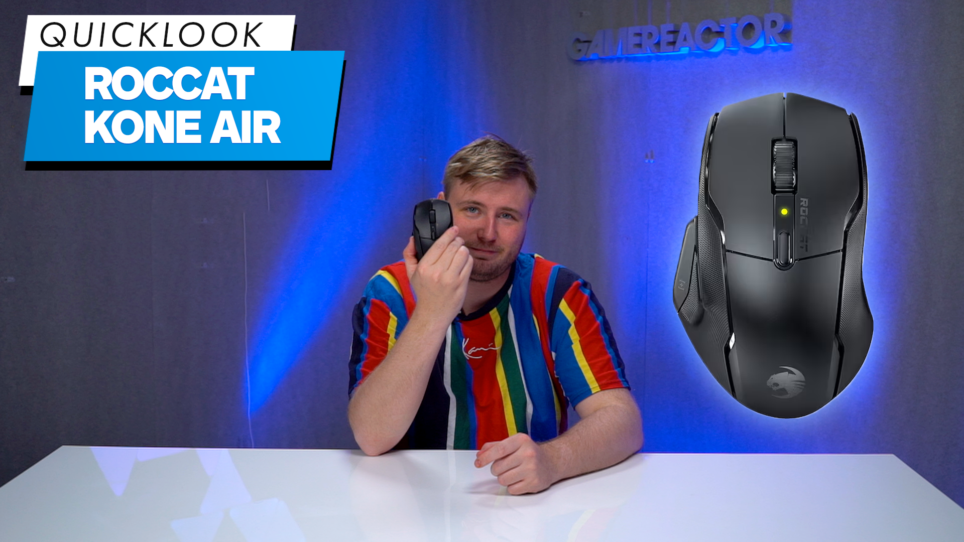 We took a look at the Roccat Kone Air mouse in the latest Quick Look