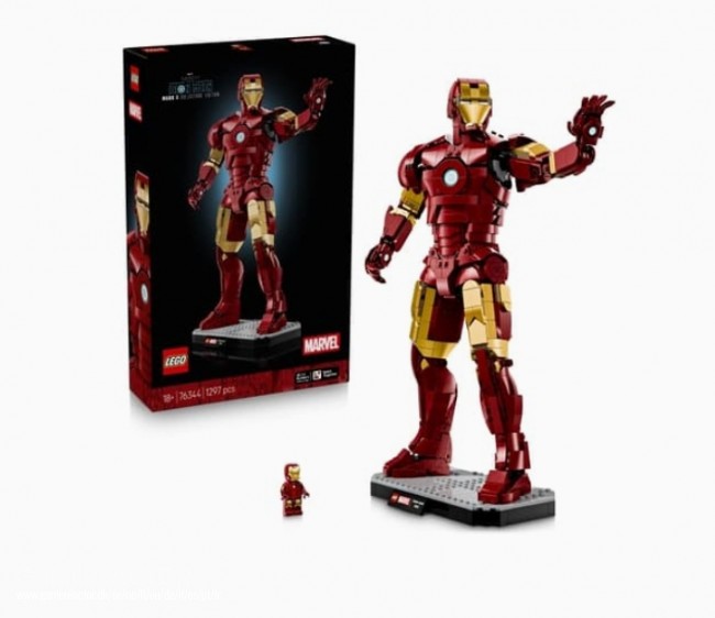 LEGO Marvel Iron Man Mark 3 Edición Coleccionistas