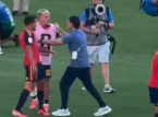 Roberto Ayala se disculpa por el empuj&oacute;n a Dani Olmo en la final del Mundial: "No fue un pu&ntilde;etazo, como quieren decir"